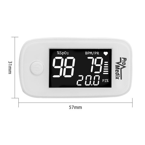 PULSOKSYMETR NA PALCOWY MEDYCZNY PULSOMETR OKSYMETR PROMEDIx PR-870 1.5? HD LED PULSOKSYMETR NA PALCOWY MEDYCZNY PULSOMETR OKSYMETR PROMEDIx PR-870 1.5? HD LED