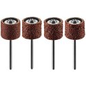TAŚMA SZLIFIERSKA 12.7 MM, K60, K80, K120, K240, ZESTAW 100 SZT, + TRZ PIEŃ 3.2 MM, 2 SZT.