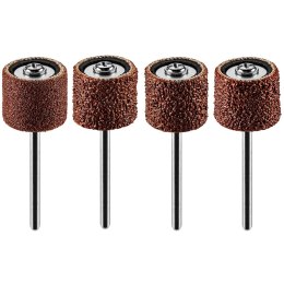 TAŚMA SZLIFIERSKA 12.7 MM, K60, K80, K120, K240, ZESTAW 100 SZT, + TRZ PIEŃ 3.2 MM, 2 SZT.