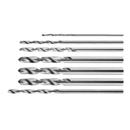WIERTŁA  PRECYZYJNE 0.8-3.2 MM, ZESTAW 7 SZT.