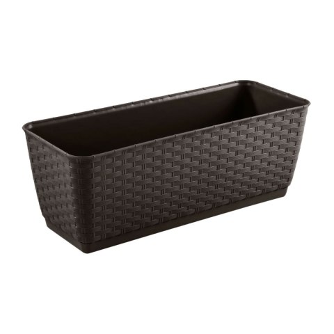 DONICZKA RATTANOWA Z HAKAMI RATOLLA DRL400PW UMBRA