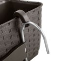 DONICZKA RATTANOWA Z HAKAMI RATOLLA DRL400PW UMBRA