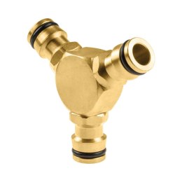 ŁĄCZNIK TRÓJNIK CELLFAST BRASS MOSIĄDZ