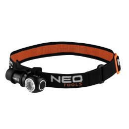LATARKA CZOŁOWA AKUMULATOROWA 600 LM USB MAGNETYCZNE ŁADOWANIE CREE XPG3 LED