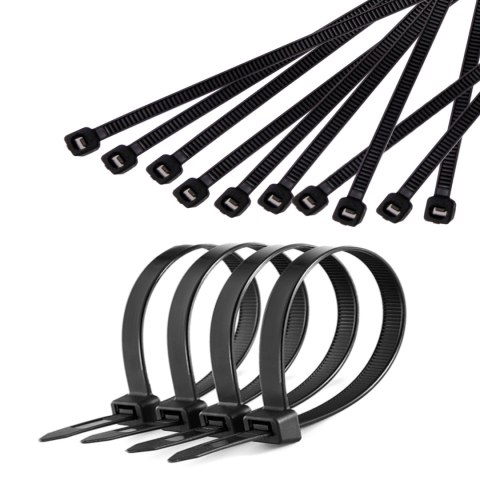 O PASKA ZACISKOWA 9,0 MM/122 CM CZARNA CABLETECH 10SZT. O PASKA ZACISKOWA 9,0 MM/122 CM CZARNA CABLETECH 10SZT.