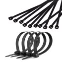 O PASKA ZACISKOWA 9,0 MM/75 CM CZARNA CABLETECH 10SZT.
