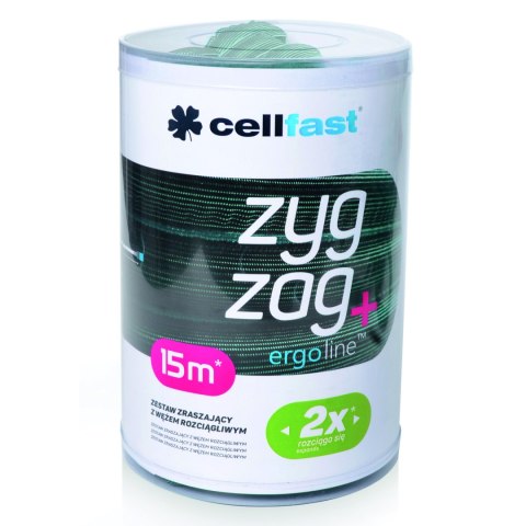 ZESTAW Z WĘŻEM ROZCIĄGLIWYM 7,5M CELLFAST ZYGZAG ZESTAW Z WĘŻEM ROZCIĄGLIWYM 7,5M CELLFAST ZYGZAG