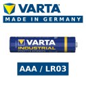 1x BATERIA R-03 LR03 AAA ALKALICZNA VARTA INDUSTRIAL 4003