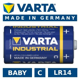 1x BATERIA R-14 LR14 C 1,5V ALKALICZNA VARTA INDUSTRIAL 4014