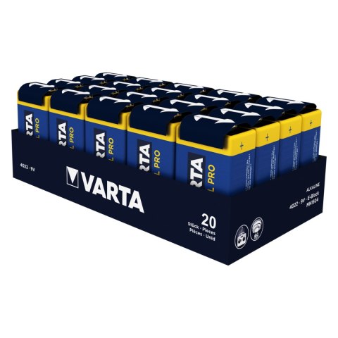 20x BATERIA R9V 6LR61 9V ALKALICZNE VARTA INDUSTRIAL 20x BATERIA R9V 6LR61 9V ALKALICZNE VARTA INDUSTRIAL