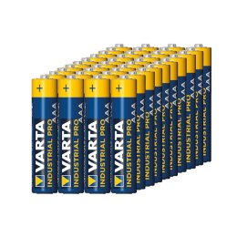 40x BATERIA R-03 LR3 AAA ALKALICZNE VARTA INDUSTRIAL (FOLIA4)