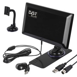 ANTENA AKTYWNA  POKOJOWA DVB-T/T2 HEVC MACLEAN SLIM MCTV-948