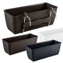 DONICZKA RATTANOWA Z HAKAMI RATOLLA DRL500PW UMBRA