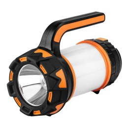 LAM PA BIWAKOWA AKUMULATOROWA 800 LM  POWERBANK 3 W 1 CREE T6 + SMD LED