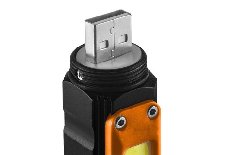 LATARKA AKUMULATOROWA USB 300 LM 2 W 1 CREE XPE + COB LED LATARKA AKUMULATOROWA USB 300 LM 2 W 1 CREE XPE + COB LED