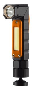 LATARKA AKUMULATOROWA USB 300 LM 2 W 1 CREE XPE + COB LED