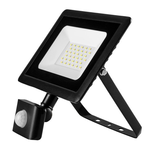 REFLEKTOR Z CZUJNIKIEM RUCHU SMD 30W 2550 LM 230V REFLEKTOR Z CZUJNIKIEM RUCHU SMD 30W 2550 LM 230V