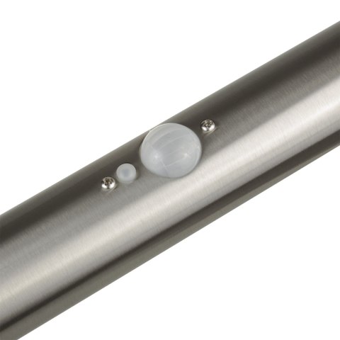 SOLARNA LAM PA LED MACLEAN, Z CZUJNIKIEM, 3 TRYBY,WBIJANA, LI-ION 18650, IP44, 3,7V, 1200 MAH, CHROM MATT, MCE465 C/M SOLARNA LAM PA LED MACLEAN, Z CZUJNIKIEM, 3 TRYBY,WBIJANA, LI-ION 18650, IP44, 3,7V, 1200 MAH, CHROM MATT, MCE465 C/M