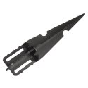 SOLARNA LAM PA LED MACLEAN, Z CZUJNIKIEM, 3 TRYBY,WBIJANA, LI-ION 18650, IP44, 3,7V, 1200 MAH, CHROM MATT, MCE465 C/M