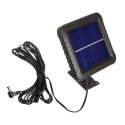 SOLARNY NAŚWIETLACZ LED Z CZUJNIKIEM RUCHU MACLEAN, IP44, 5W, 400LM, 6000K, AKUMULATOR LITOWY 1300 MAH, 5,5V DC MCE438