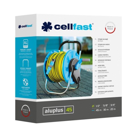 STOJAK NA WĄŻ CELLFAST ALU PLUS 1/2" 45M STOJAK NA WĄŻ CELLFAST ALU PLUS 1/2" 45M