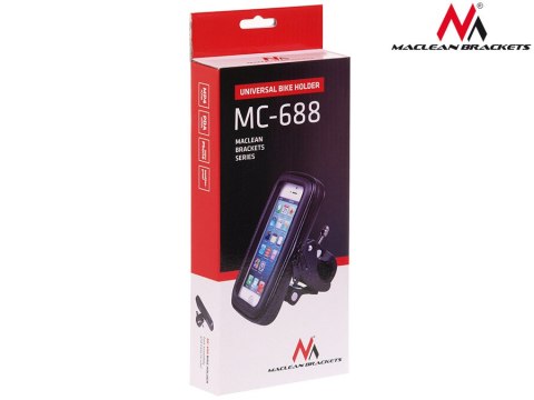 UCHWYT MACLEAN, ROWEROWY, DO TELEFONU, ROZMIAR M WODOOD PORNY, UNIWERSALNY, MC-688 UCHWYT MACLEAN, ROWEROWY, DO TELEFONU, ROZMIAR M WODOOD PORNY, UNIWERSALNY, MC-688