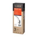 FRENIT LED 20W, O PRAWA OGRODOWA Z CZUJNIKIEM RUCHU, 1800LM, IP65, 4000K, FUNKCJA  PRZYCIEMNIENIA, SZARA
