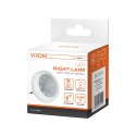 LAM PKA NOCNA LED Z CZUJNIKIEM RUCHU I ZMIERZCHU, 120°, 8xLED, 40LM, 6500K