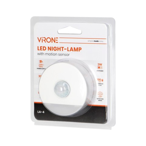 LAM PKA NOCNA LED Z CZUJNIKIEM RUCHU, Z FUNKCJĄ KORYTARZOWĄ 0,2W/3W, 200LM LAM PKA NOCNA LED Z CZUJNIKIEM RUCHU, Z FUNKCJĄ KORYTARZOWĄ 0,2W/3W, 200LM