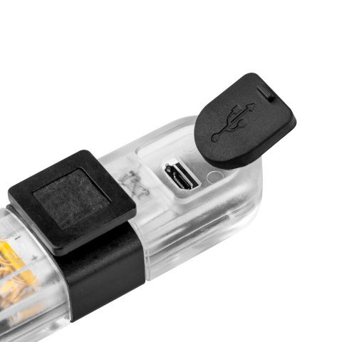 KOM PLET ŚWIATEŁ DO ROWERU ( Z PRZEWODEM USB) KOM PLET ŚWIATEŁ DO ROWERU ( Z PRZEWODEM USB)