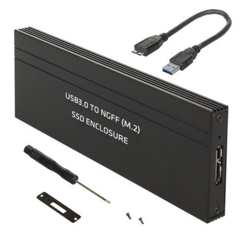 OBUDOWA DYSKU MACLEAN, SSD M.2, NGFF, USB 3.0, ROZMIARY 2230/2240/2260/2280, ALUMINIOWA OBUDOWA, MCE582 OBUDOWA DYSKU MACLEAN, SSD M.2, NGFF, USB 3.0, ROZMIARY 2230/2240/2260/2280, ALUMINIOWA OBUDOWA, MCE582