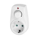 ŚCIEMNIACZ Z DODATKOWYM GNIAZDEM SIECIOWYM 2P+Z (SCHUKO), MAx.280W