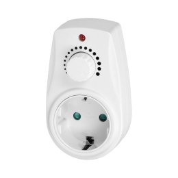 ŚCIEMNIACZ Z DODATKOWYM GNIAZDEM SIECIOWYM 2P+Z (SCHUKO), MAx.280W