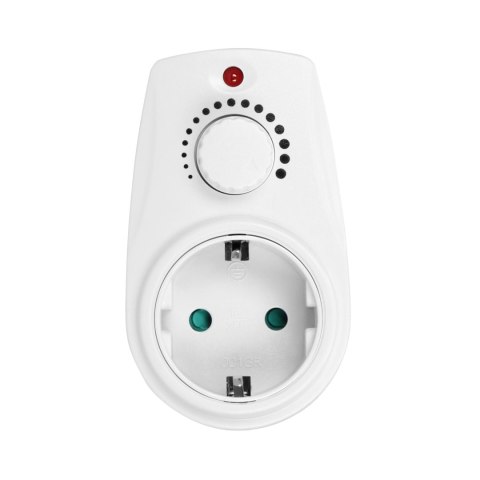 ŚCIEMNIACZ Z DODATKOWYM GNIAZDEM SIECIOWYM 2P+Z (SCHUKO), MAx.280W ŚCIEMNIACZ Z DODATKOWYM GNIAZDEM SIECIOWYM 2P+Z (SCHUKO), MAx.280W