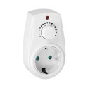 ŚCIEMNIACZ Z DODATKOWYM GNIAZDEM SIECIOWYM 2P+Z (SCHUKO), MAx.280W