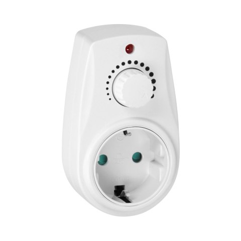 ŚCIEMNIACZ Z DODATKOWYM GNIAZDEM SIECIOWYM 2P+Z (SCHUKO), MAx.280W ŚCIEMNIACZ Z DODATKOWYM GNIAZDEM SIECIOWYM 2P+Z (SCHUKO), MAx.280W