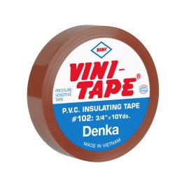 TAŚMA IZOLACYJNA VINI-JA PAN #102 0.15x19x10 BRĄZOWA