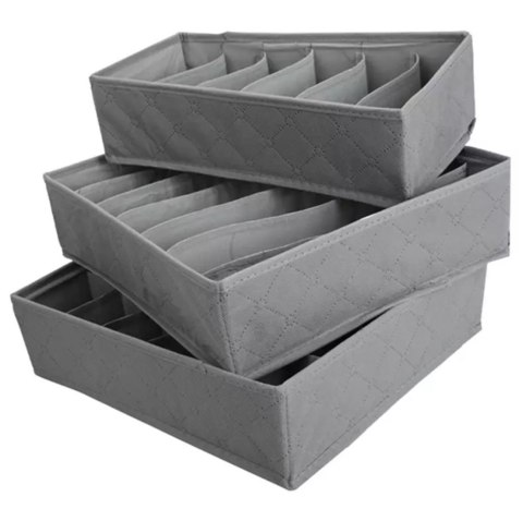 AG126G ORGANIZER BIELIZNĘ ZESTAW 3SZT AG126G ORGANIZER BIELIZNĘ ZESTAW 3SZT