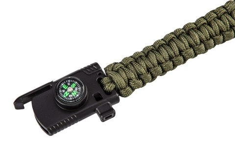 BRANSOLETKA SURVIVALOWA 5 W 1 BRANSOLETKA SURVIVALOWA 5 W 1