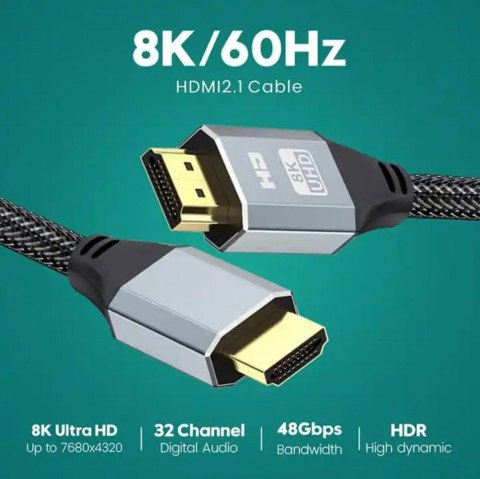 HD40A KABEL HDMI 2.1 8K 2M HD40A KABEL HDMI 2.1 8K 2M