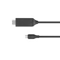 KABEL HDMI - USB TY PU C 2 M KRUGER&MATZ