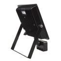 NAŚWIETLACZ LED Z CZUJNIKIEM RUCHU MACLEAN, SLIM 30W, 2400LM, BARWA CIE PŁA BIAŁA (3000K), IP44, MCE630 WW PIR