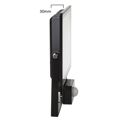 NAŚWIETLACZ LEDZ CZUJNIKIEM RUCHU MACLEAN, SLIM 50W, 4000LM, BARWA CIE PŁA BIAŁA (3000K), IP44, MCE650 WW PIR NAŚWIETLACZ LEDZ CZUJNIKIEM RUCHU MACLEAN, SLIM 50W, 4000LM, BARWA CIE PŁA BIAŁA (3000K), IP44, MCE650 WW PIR