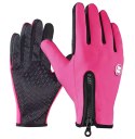 BQ19N RĘKAWICZKI S PORT M DOTYK  PINK