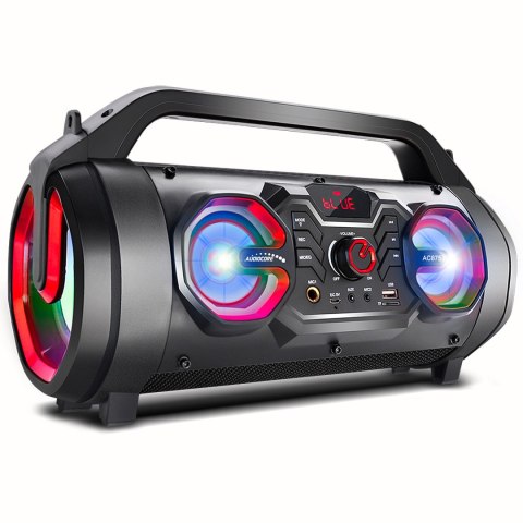 GŁOŚNIK PRZENOŚNY BAZOOKA AUDIOCORE, BLUETOOTH 5.0, RADIO FM, KARTA MICRO, SDIPX4, 2000MAH, AC875 GŁOŚNIK PRZENOŚNY BAZOOKA AUDIOCORE, BLUETOOTH 5.0, RADIO FM, KARTA MICRO, SDIPX4, 2000MAH, AC875