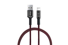 KABEL USB I PHONE LIGHTNING Z DIODĄ LED 1 M UC-10 AMIO-02527