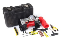 KOM PRESOR SAMOCHODOWY ACOM P-18 METALOWY 2 CYLINDRY 12V AMIO-02640