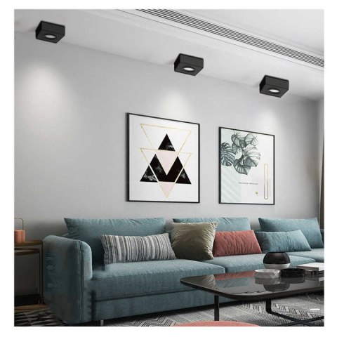 O PRAWA PODTYNKOWA, TUBA LED MACLEAN, OCZKO, SPOT, DLA MR16/GU10, KOLOR CZARNY, 94x94x32MM, KWADRATOWA, ALU, MCE464 B O PRAWA PODTYNKOWA, TUBA LED MACLEAN, OCZKO, SPOT, DLA MR16/GU10, KOLOR CZARNY, 94x94x32MM, KWADRATOWA, ALU, MCE464 B