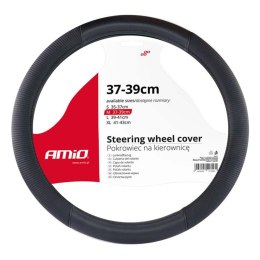 POKROWIEC NAKŁADKA NA KIEROWNICĘ SAMOCHODOWĄ M 37-39CM SWC-23-M AMIO-02561