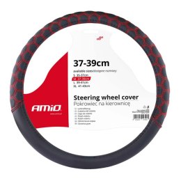 POKROWIEC NAKŁADKA NA KIEROWNICĘ SAMOCHODOWĄ M 37-39CM SWC-24-M AMIO-02560